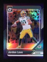 Jordan Love 2024 Donruss Optic Purple #69 #52/60 at PristineAuction.com