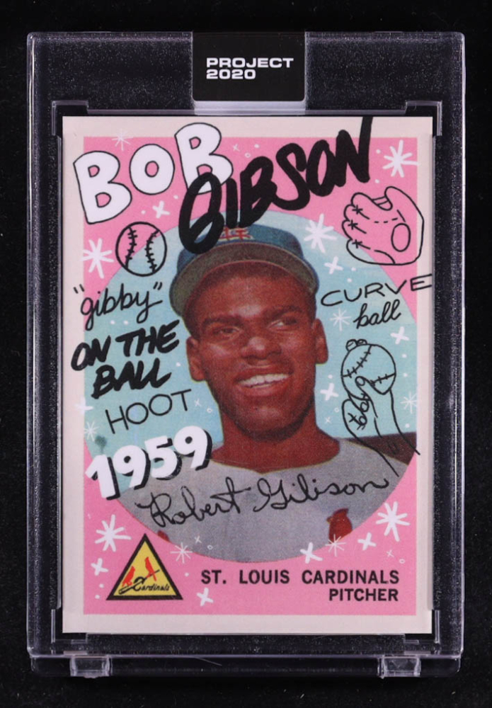 Bob Gibson 2020 Topps Project 2020 #46 Sophia Chang