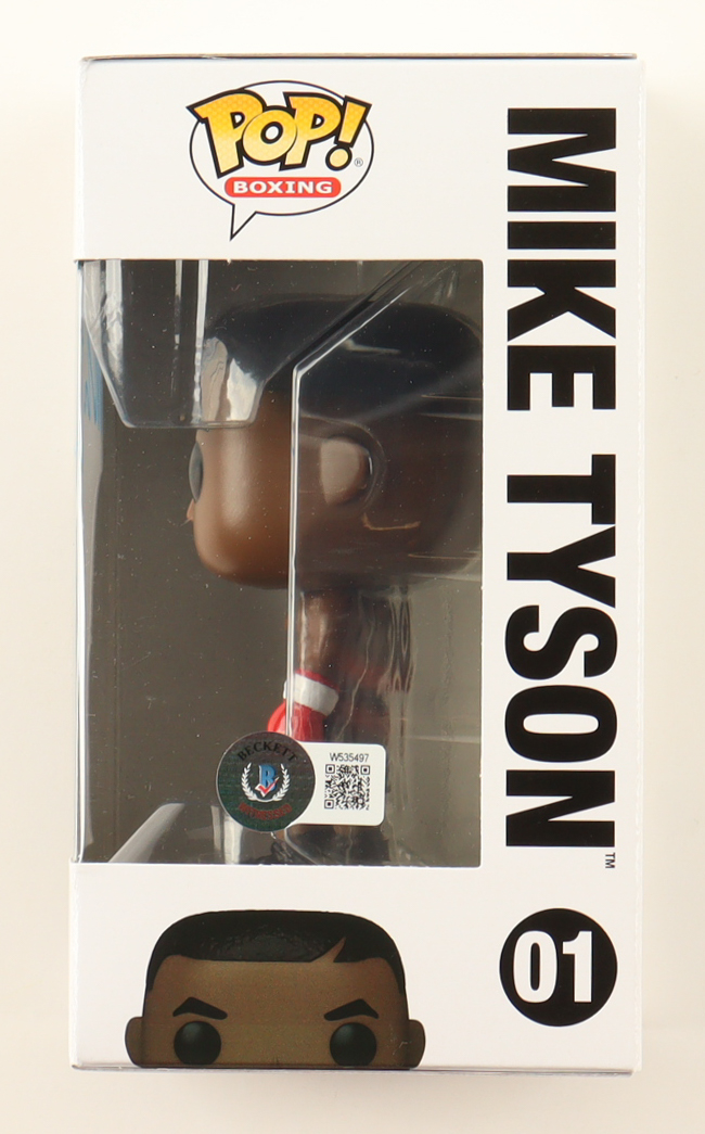 Mike Tyson Signed #01 Funko Pop! (Beckett) at PristineAuction.com Mike Tyson Signed #01 Funko Pop! (Beckett) at PristineAuction.com