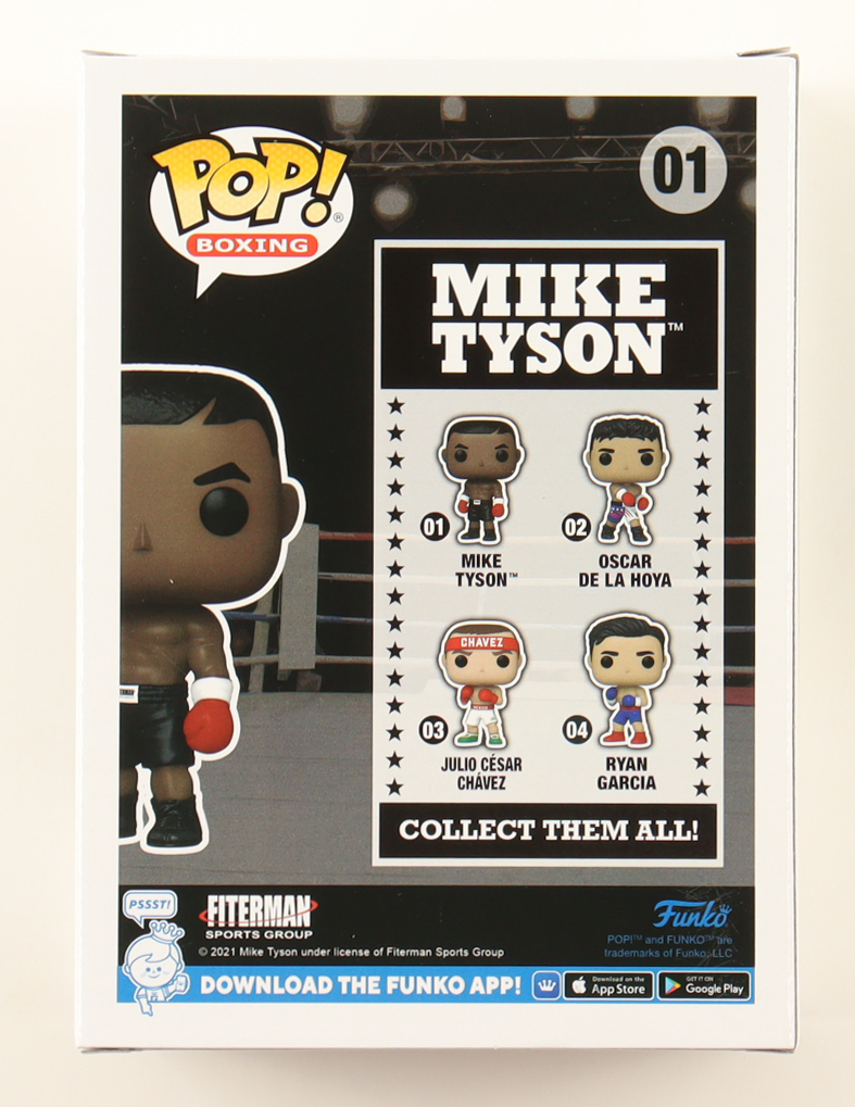 Mike Tyson Signed #01 Funko Pop! (Beckett) at PristineAuction.com Mike Tyson Signed #01 Funko Pop! (Beckett) at PristineAuction.com