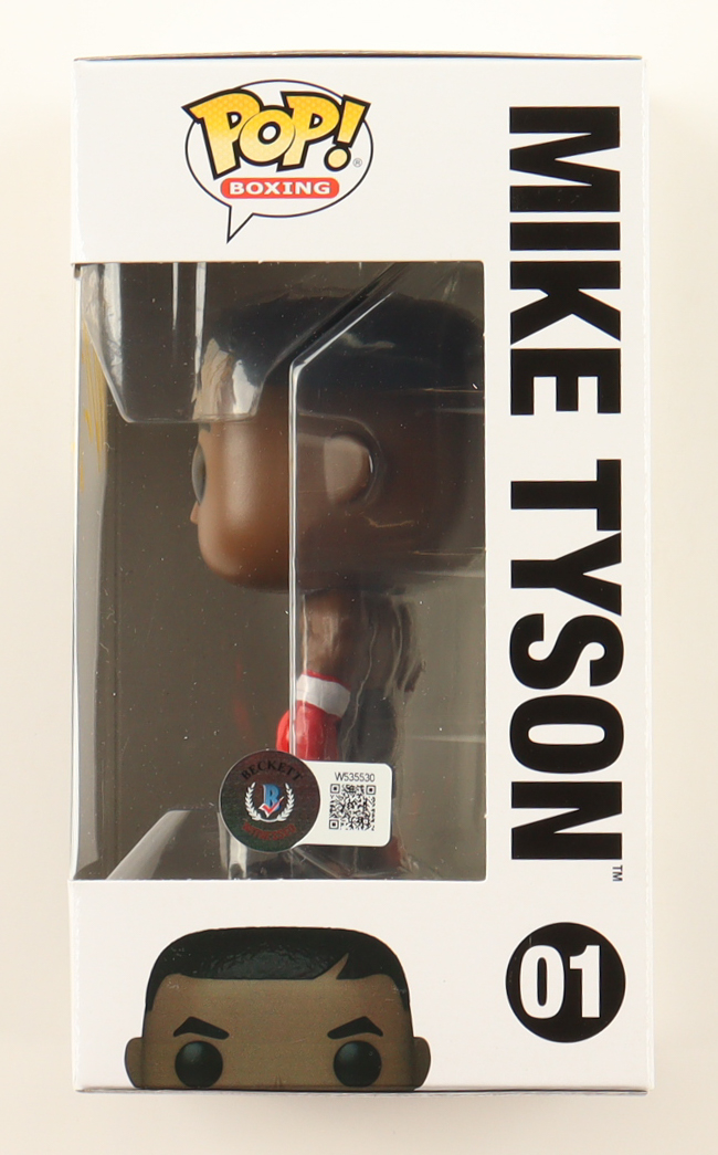 Mike Tyson Signed #01 Funko Pop! (Beckett) at PristineAuction.com Mike Tyson Signed #01 Funko Pop! (Beckett) at PristineAuction.com