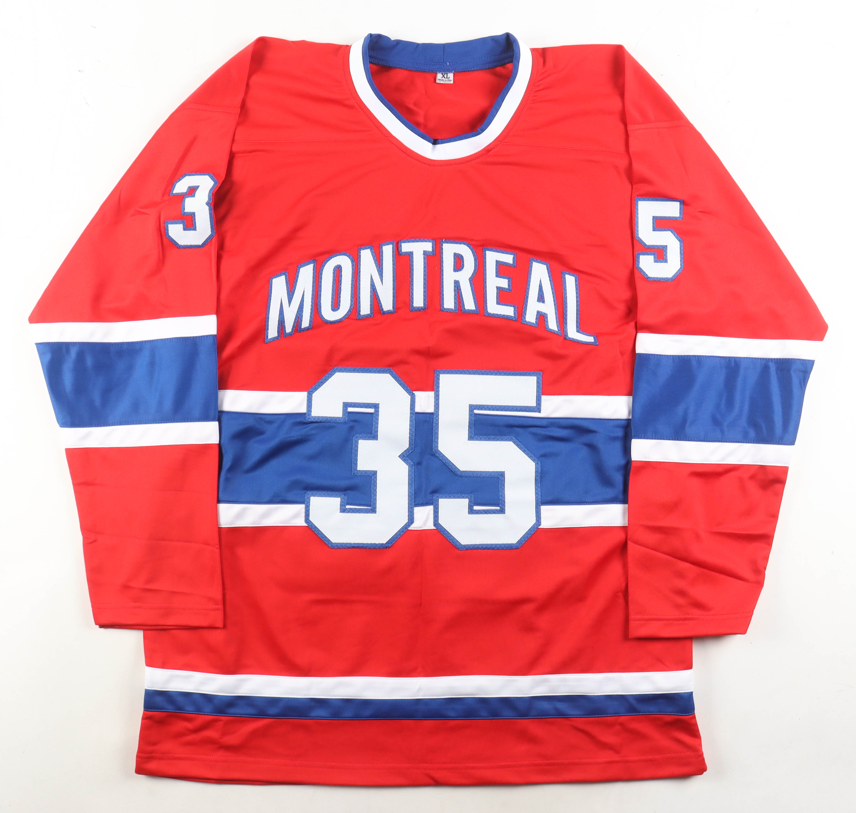 Sam Montembeault Signed Jersey (Beckett) at PristineAuction.com Sam Montembeault Signed Jersey (Beckett) at PristineAuction.com