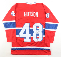 Lane Hutson Signed Jersey (Beckett) at PristineAuction.com