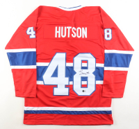 Lane Hutson Signed Jersey (Beckett) at PristineAuction.com