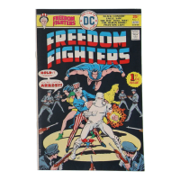 1976 "Freedom Fighters" Issue #1 DC Comic Book at PristineAuction.com