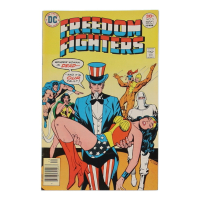 1976 "Freedom Fighters" Issue #5 DC Comic Book at PristineAuction.com