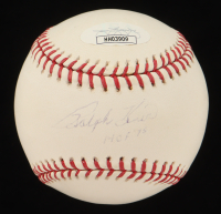 Ralph Kiner Signed OML Baseball Inscribed "HOF '75" (JSA & MAB) at PristineAuction.com