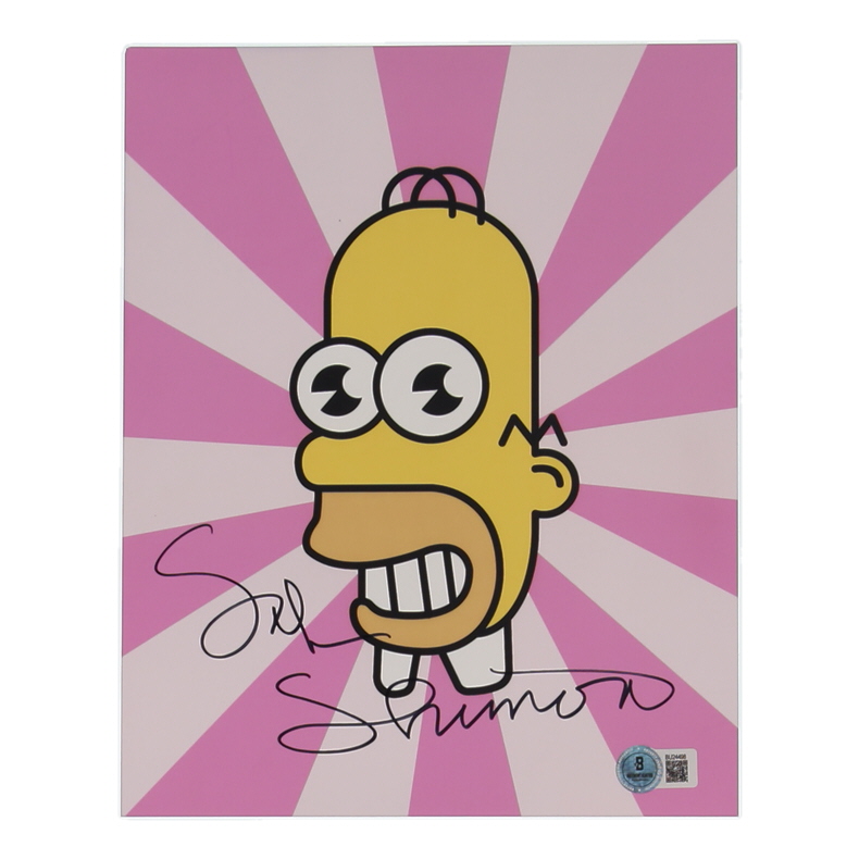 Sab Shimono Signed "The Simpsons" 8x10 Photo (Beckett) at PristineAuction.com Sab Shimono Signed "The Simpsons" 8x10 Photo (Beckett) at PristineAuction.com