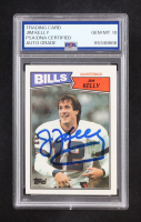 Jim Kelly Signed 1987 Topps #362 RC (PSA | Autograph Graded PSA 10) at PristineAuction.com