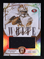 Brandon Aiyuk 2024 Panini Gold Standard White Gold Jerseys #24 #068/299 at PristineAuction.com