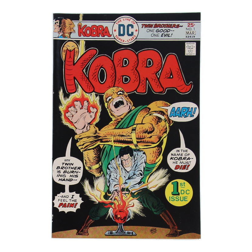 1978 "Kobra" Issue #1 DC Comic Book at PristineAuction.com 1978 "Kobra" Issue #1 DC Comic Book at PristineAuction.com