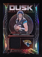 Trevor Lawrence 2024 Panini Obsidian Dusk Memorabilia #5 at PristineAuction.com