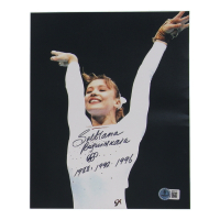 Svetlana Boginskaya Signed 8x10 Photo Inscribed "1988.92.96" (Beckett) at PristineAuction.com