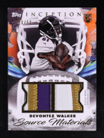 Devontez Walker 2024 Topps Inception Source Materials Orange #SMDW #20/50 RC at PristineAuction.com