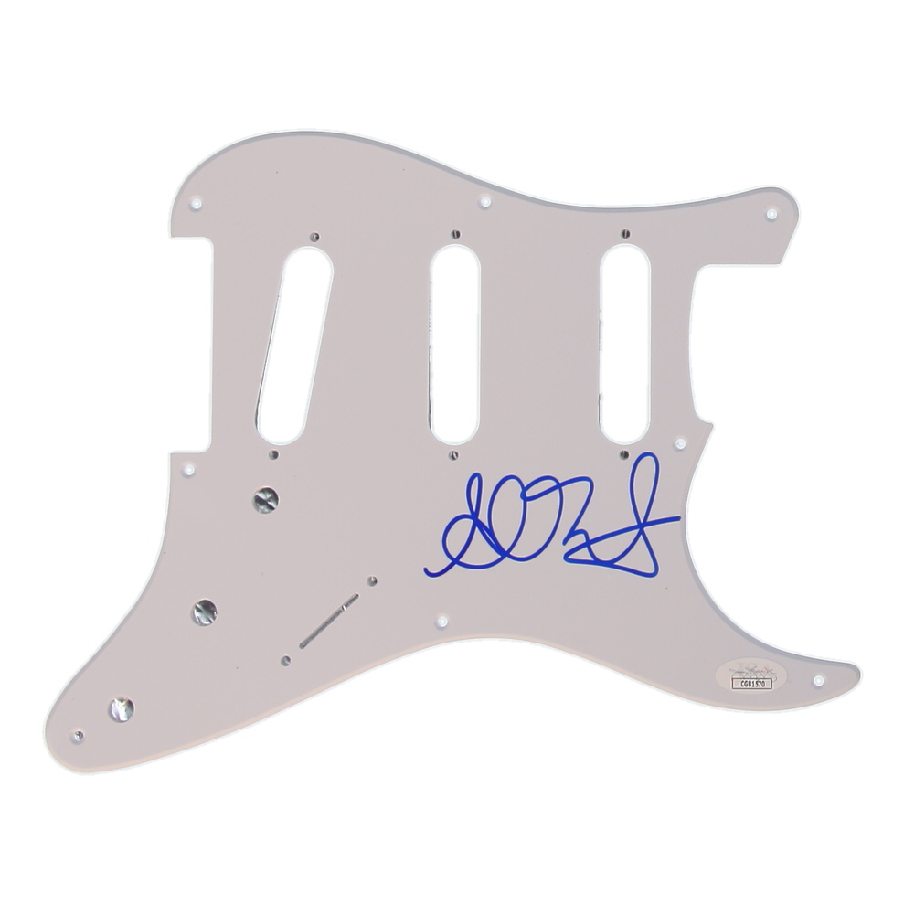 Alanis Morissette Signed Electric Guitar Pick Guard (JSA) at PristineAuction.com Alanis Morissette Signed Electric Guitar Pick Guard (JSA) at PristineAuction.com