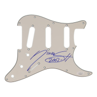 Nikki Sixx Signed Electric Guitar Pick Guard Inscribed "2002" (JSA) at PristineAuction.com