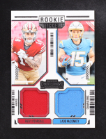 Ladd McConkey / Ricky Pearsall 2024 Panini Contenders Rookie Ticket Dual Swatches #5 RC at PristineAuction.com