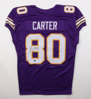 Cris Carter Signed Jersey (Beckett) at PristineAuction.com