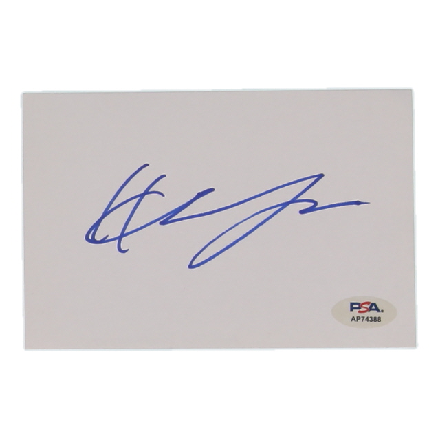 Hayden Christensen Signed Cut (PSA) at PristineAuction.com Hayden Christensen Signed Cut (PSA) at PristineAuction.com