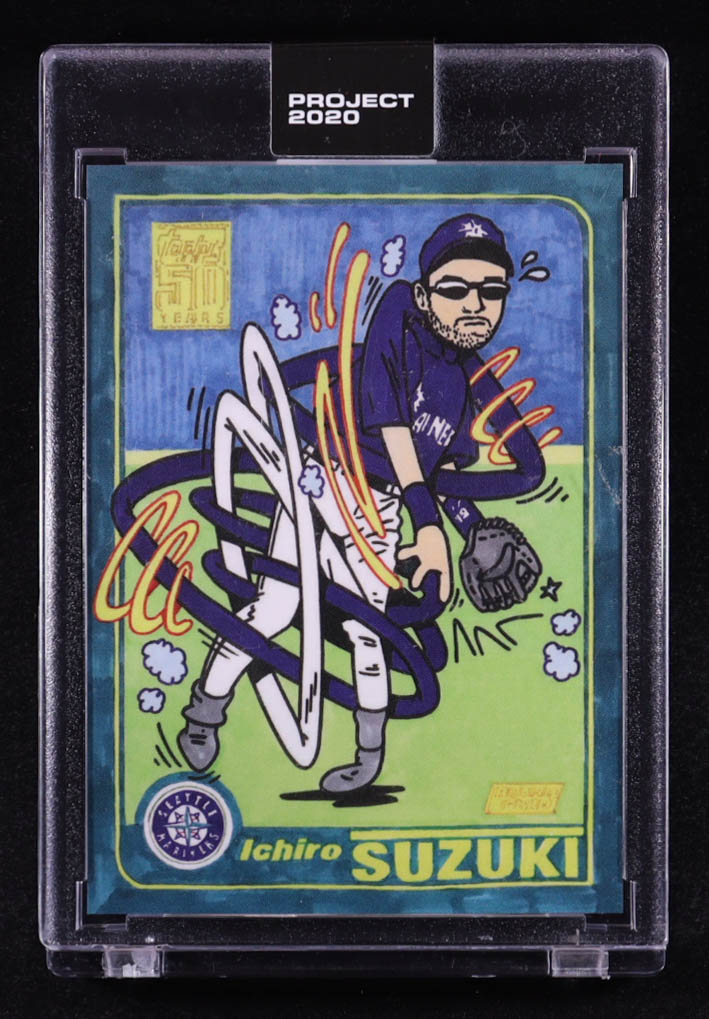 Ichiro Suzuki 2020 Topps Project 2020 #22 Ermsy at PristineAuction.com Ichiro Suzuki 2020 Topps Project 2020 #22 Ermsy at PristineAuction.com