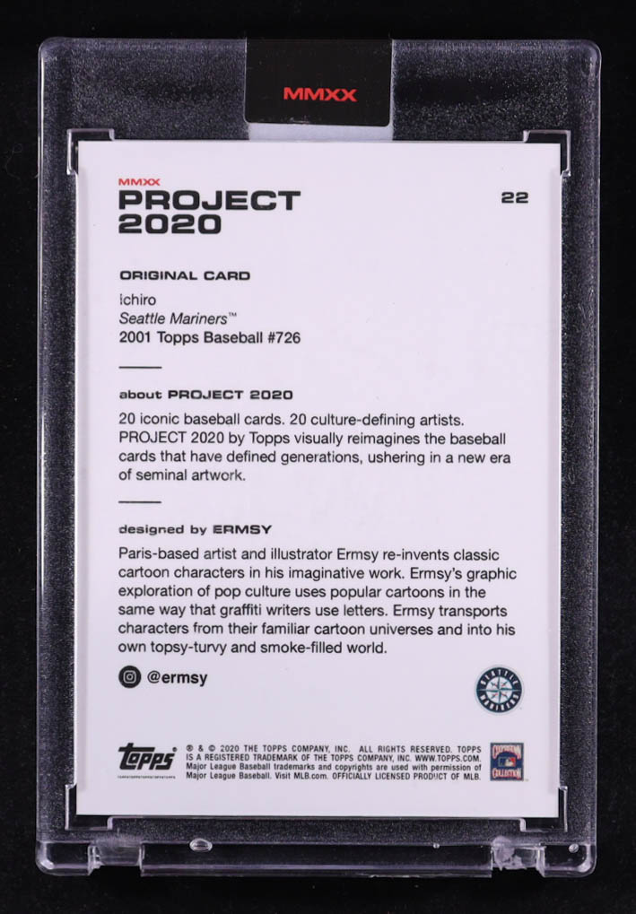 Ichiro Suzuki 2020 Topps Project 2020 #22 Ermsy at PristineAuction.com Ichiro Suzuki 2020 Topps Project 2020 #22 Ermsy at PristineAuction.com