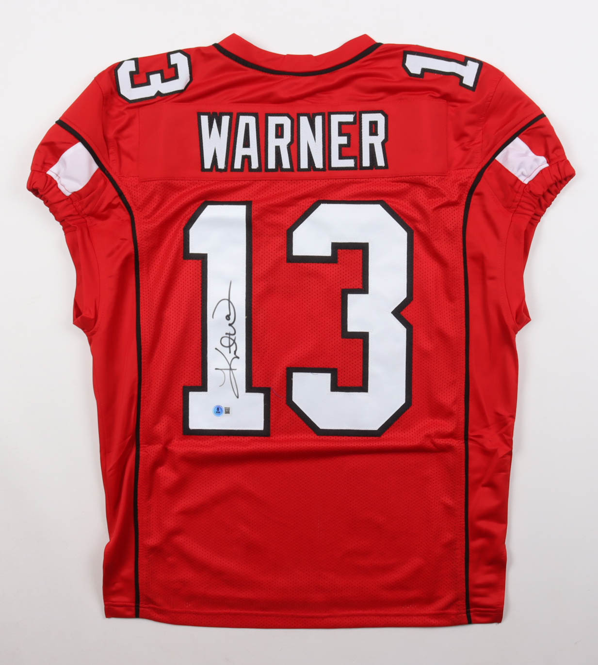Kurt Warner Signed Jersey (Beckett) at PristineAuction.com Kurt Warner Signed Jersey (Beckett) at PristineAuction.com