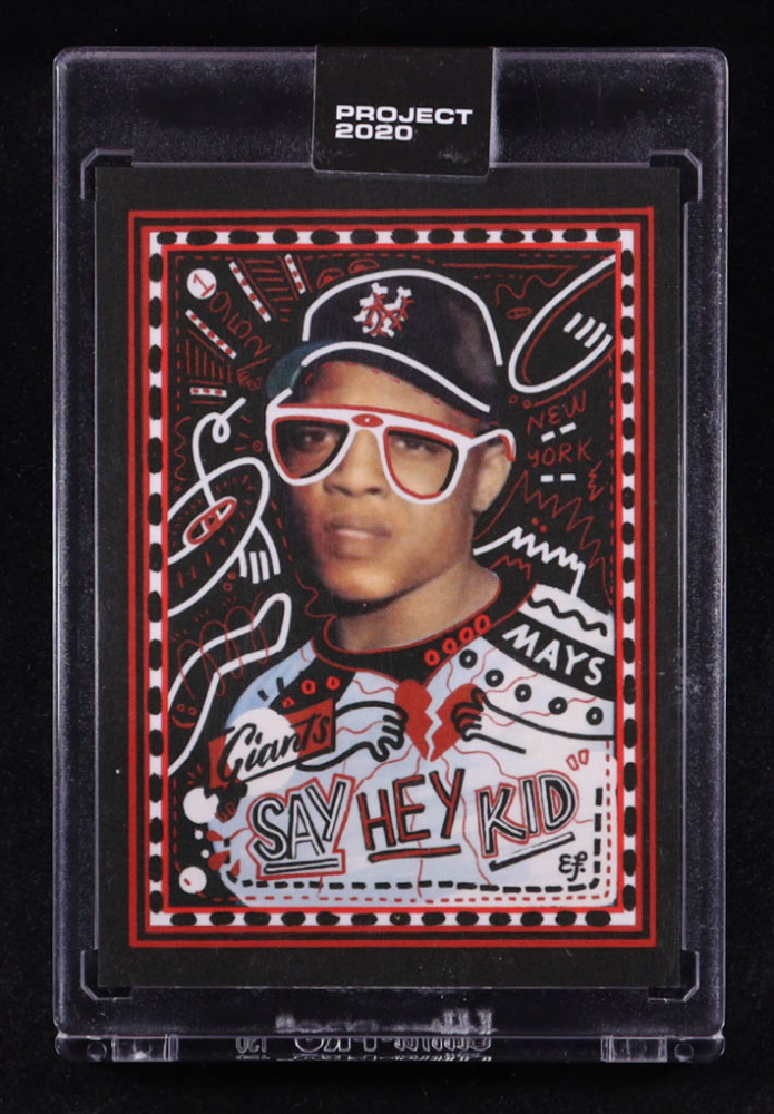 Willie Mays 2020 Topps Project 2020 #27 Efdot