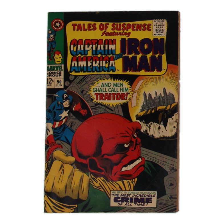 1967 "Iron Man and Captain America" Issue #90 Marvel Comic Book at PristineAuction.com 1967 "Iron Man and Captain America" Issue #90 Marvel Comic Book at PristineAuction.com