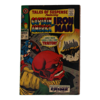 1967 "Iron Man and Captain America" Issue #90 Marvel Comic Book at PristineAuction.com