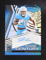 Omarion Hampton 2025 Elite Turn of the Century Autographs #76 #013/499 RC at PristineAuction.com