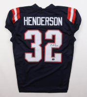 TreVeyon Henderson Signed Jersey (Prova) at PristineAuction.com