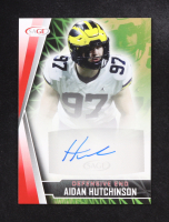 Aidan Hutchinson 2022 SAGE Artistry Autographs Red #AAH RC at PristineAuction.com