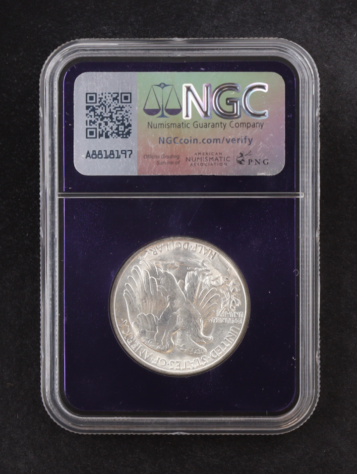1945-S Walking Liberty Silver Half Dollar (NGC MS66) at PristineAuction.com 1945-S Walking Liberty Silver Half Dollar (NGC MS66) at PristineAuction.com