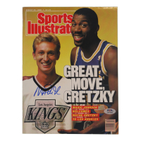 Magic Johnson Signed "Sports Illustrated" Magazine Cover (PSA) at PristineAuction.com