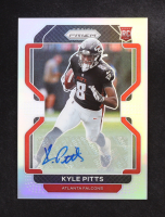Kyle Pitts 2021 Panini Prizm Rookie Autographs Prizms EXCH #341RC at PristineAuction.com