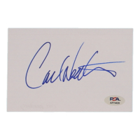 Carl Weathers Signed 4x6 Cut (PSA) at PristineAuction.com