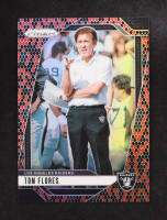 Tom Flores 2024 Panini Prizm Prizms Snakeskin #156 at PristineAuction.com