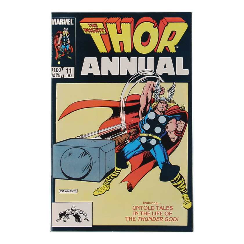 1983 "The Mighty Thor Annual" Issue #11 Marvel Comic Book at PristineAuction.com 1983 "The Mighty Thor Annual" Issue #11 Marvel Comic Book at PristineAuction.com
