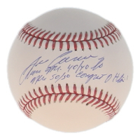 Jose Canseco Signed OML Baseball Inscribed "From Mr. 40/40 to Mr. 50/50, Congrats Ohtani" (JSA) at PristineAuction.com
