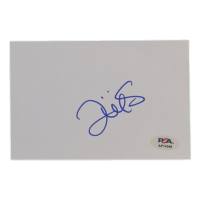 Zoe Saldana Signed 4x6 Cut (PSA) at PristineAuction.com