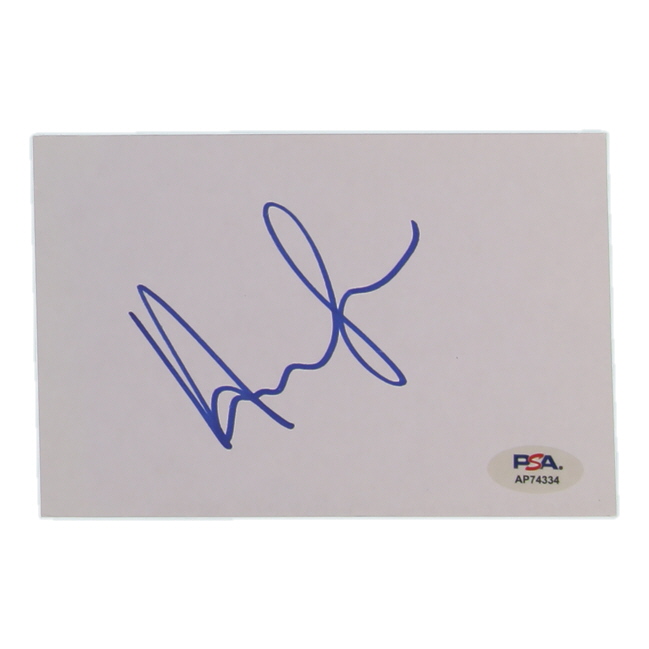 Andrew Lincoln Signed 4x6 Cut (PSA) at PristineAuction.com Andrew Lincoln Signed 4x6 Cut (PSA) at PristineAuction.com