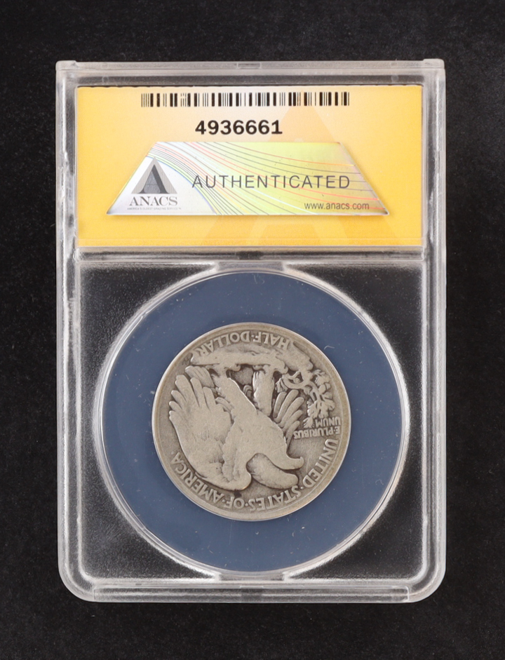 1917 Walking Liberty 50C Silver Half Dollar (ANACS G6) at PristineAuction.com 1917 Walking Liberty 50C Silver Half Dollar (ANACS G6) at PristineAuction.com