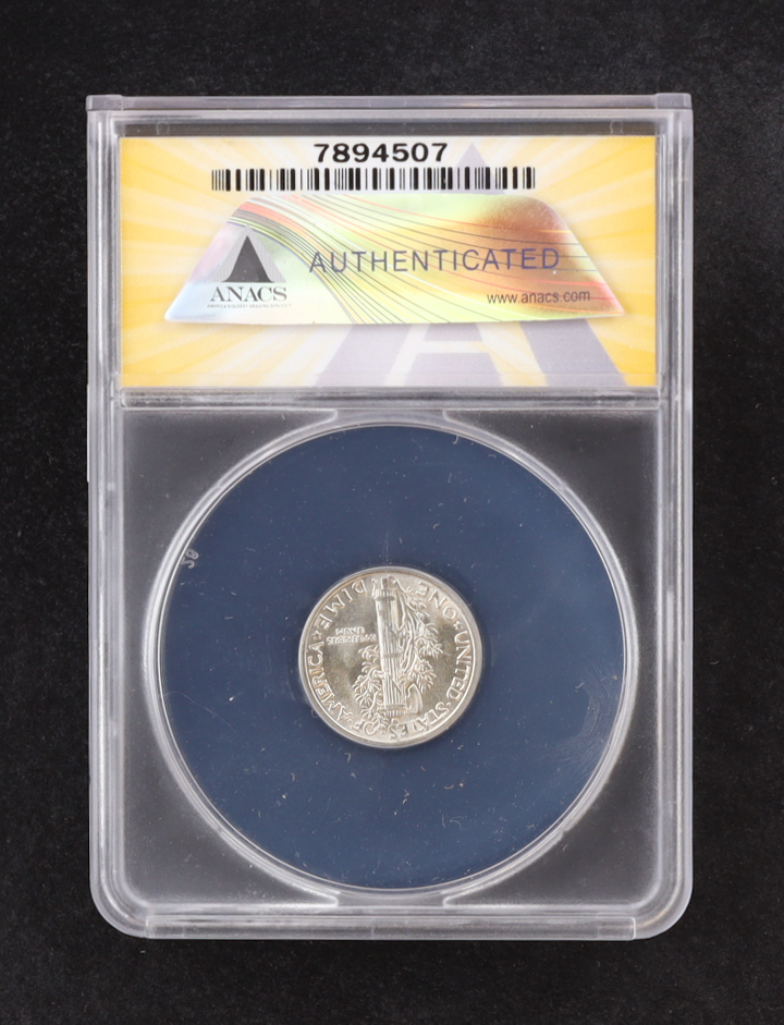 1944 Mercury Silver Dime (ANACS MS66) at PristineAuction.com 1944 Mercury Silver Dime (ANACS MS66) at PristineAuction.com
