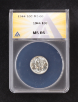 1944 Mercury Silver Dime (ANACS MS66) at PristineAuction.com