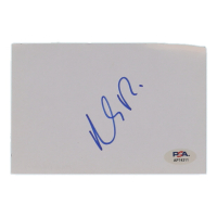 Matt Damon Signed 4x6 Cut (PSA) at PristineAuction.com