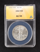 1942 Walking Liberty 50C Silver Half Dollar (ANACS AU55) at PristineAuction.com