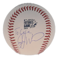 JJ Wetherholt Signed 2025 Futures Game Logo OML Baseball (JSA) at PristineAuction.com