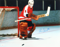 Bernie Parent Signed Flyers 16x20 Photo (JSA) at PristineAuction.com