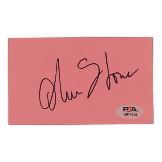 Oliver Stone Signed Cut (PSA) at PristineAuction.com Oliver Stone Signed Cut (PSA) at PristineAuction.com