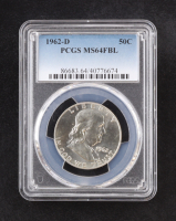 1962-D Franklin 50C Silver Half Dollar, Full Bell Lines (PCGS MS64 FBL) at PristineAuction.com
